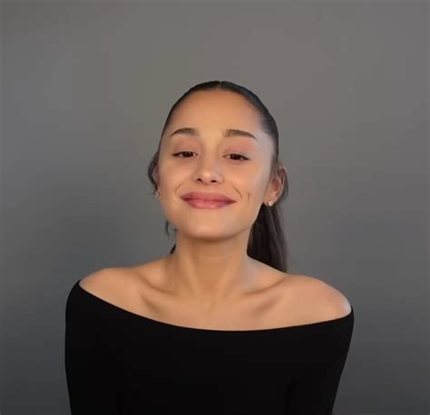 ariana grande no makeup